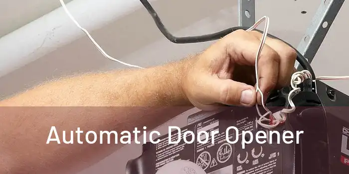  Automatic Door Opener 
